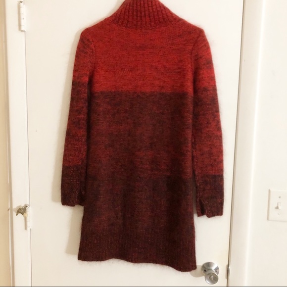 Rag & Bone Melina Sweater Dress fiery red ombre - Picture 2 of 7